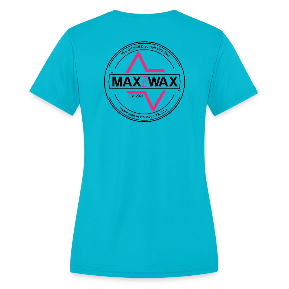Women's Windsurfer Competition Tee (Aqua) - turquoise