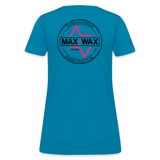 Women's Windsurfer Tee (Aqua) - turquoise