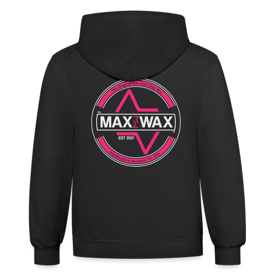 Unisex Windsurfer Hoodie (Black) - black/asphalt