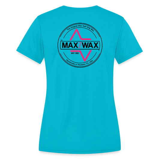 Women's Windsurfer Competition Tee (Aqua) - turquoise
